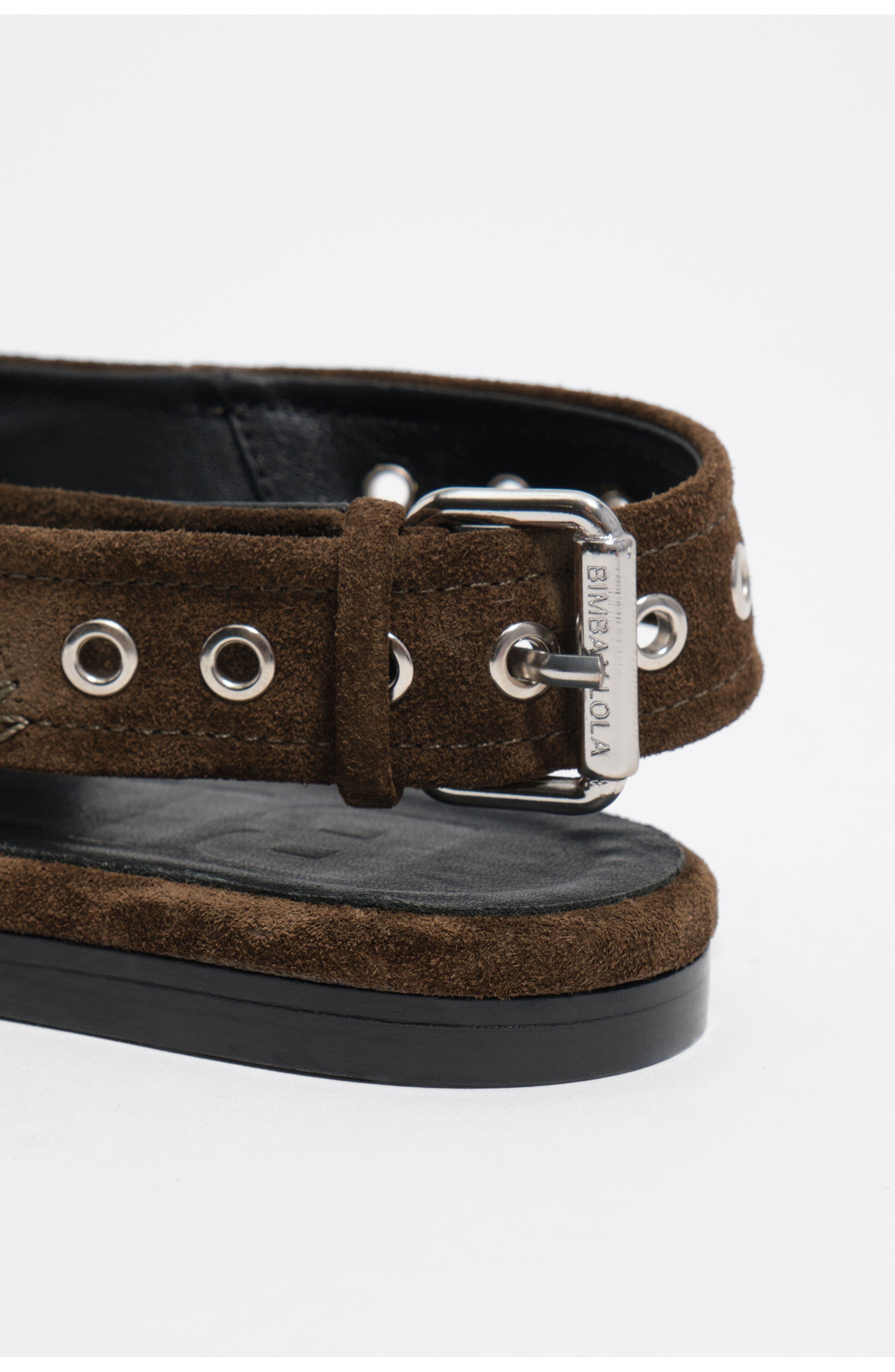 Bimba y Lola Slingback Ballerina, Alternate, color, Dark Khaki