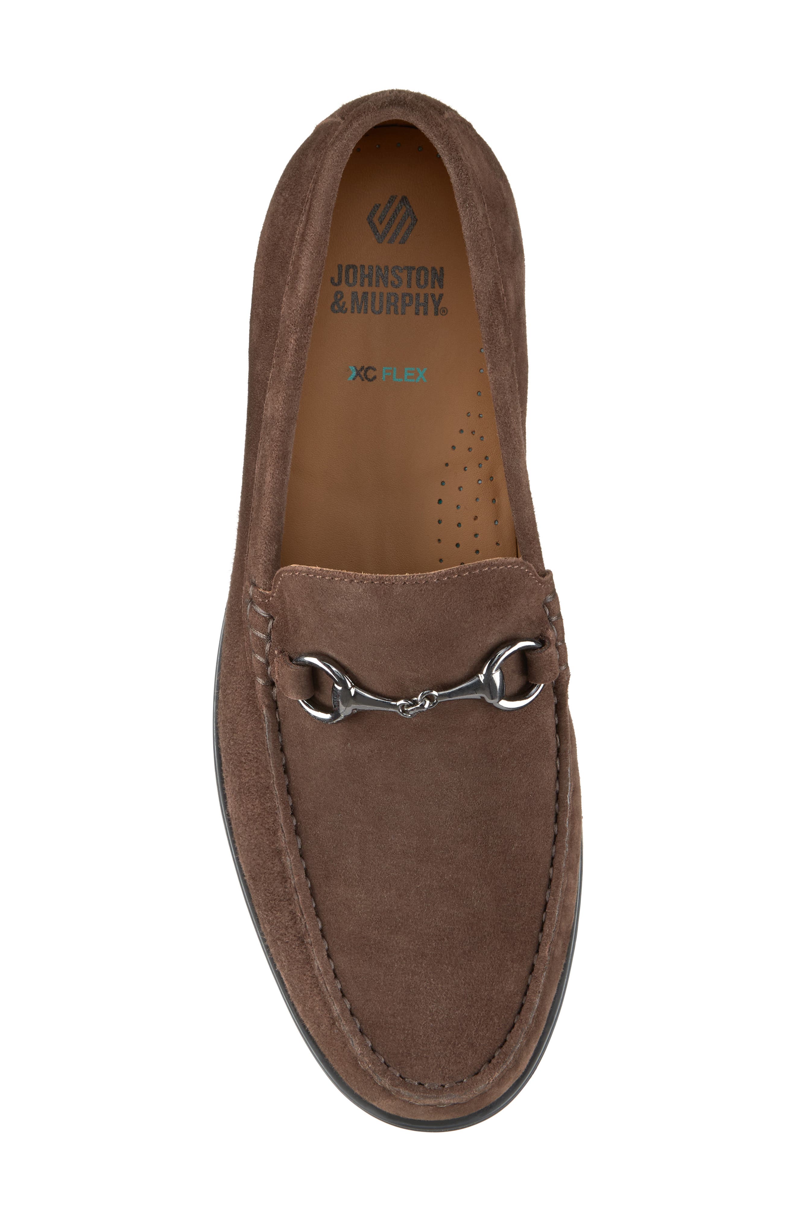 Johnston & Murphy XC Flex Harrison Loafer, Alternate, color, Dark Brown Suede
