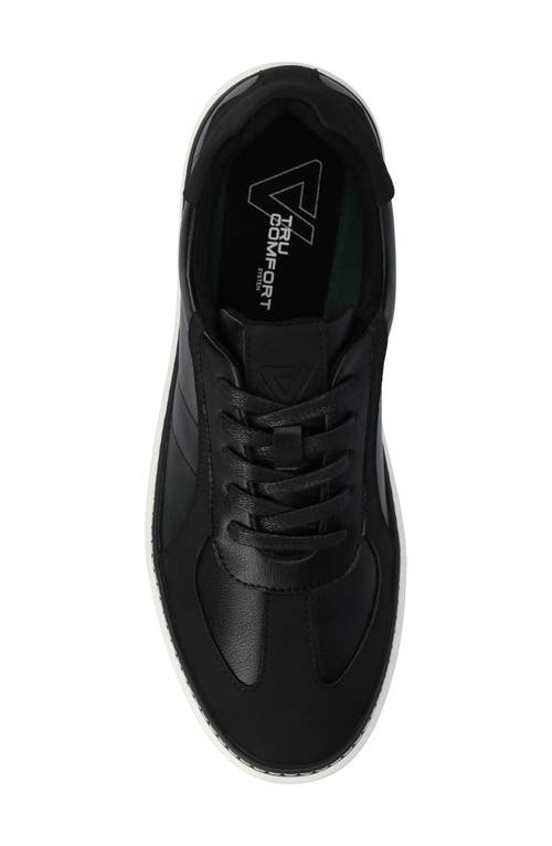 Vance Co. Vance Mens Berlin Lace-up Low Top Court Sneaker In Black