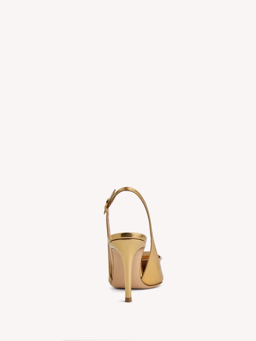 Gianvito Rossi Jaipur Sling In Gold
