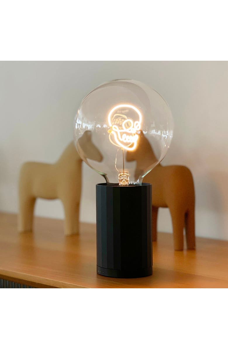 MITB Skull Portable Table Lamp, Alternate, color, Black