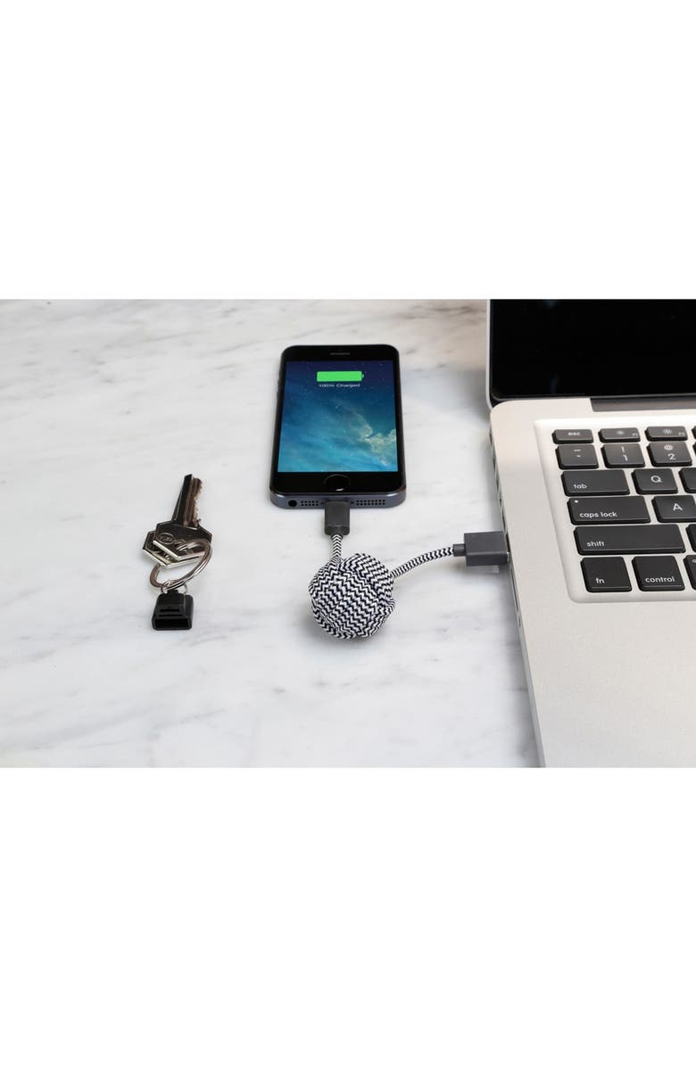 Native Union 'KEY' iPhone Charging Cable Key Chain, Alternate, color, 