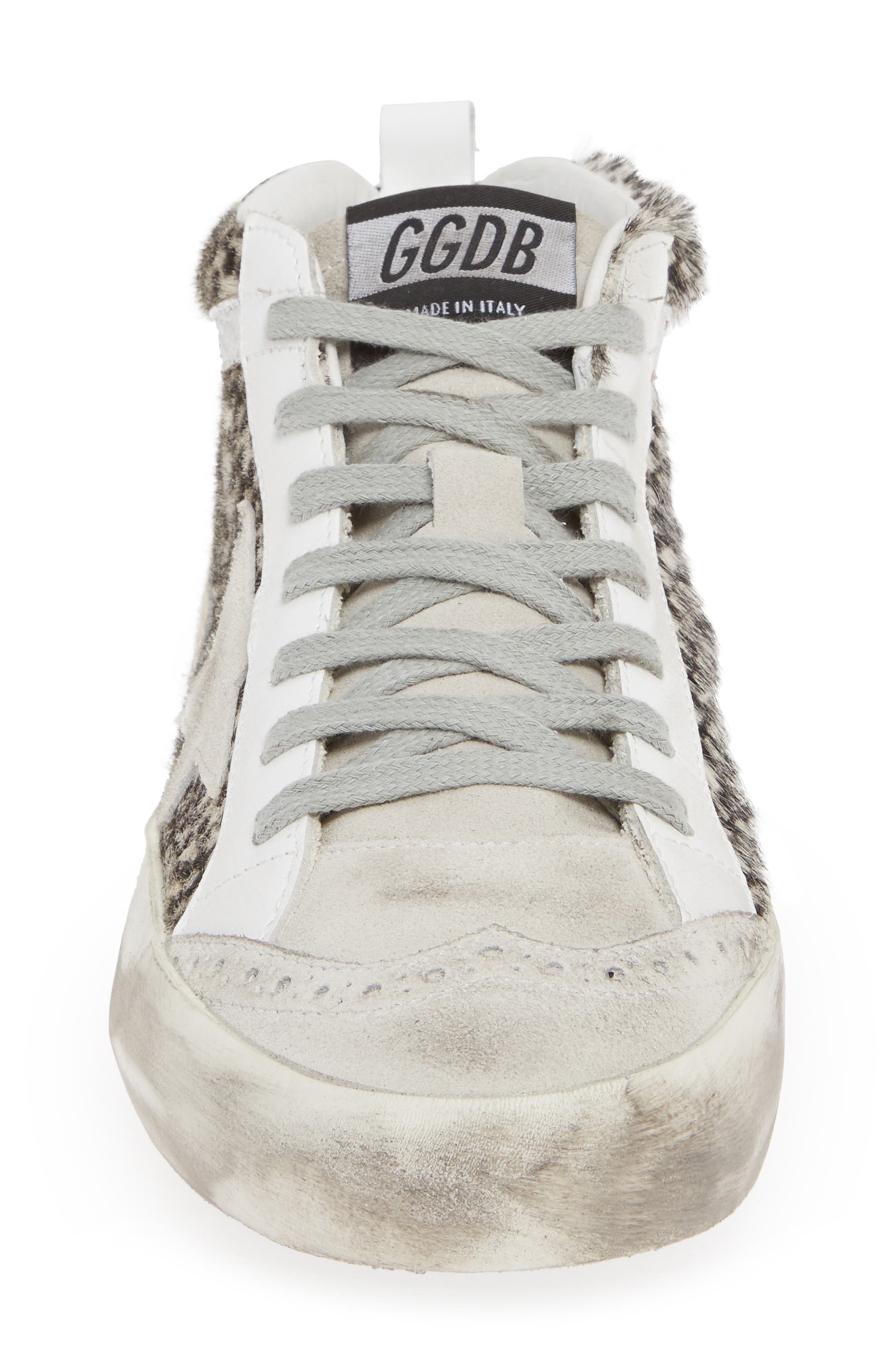 Golden Goose Midstar Genuine Calf Hair Sneaker, Alternate, color, 