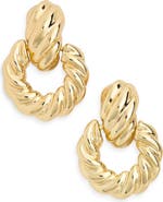 Tasha Textured Knocker Earrings