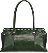 OLD TREND Soul Genuine Leather Studded Structured Shoulder Bag