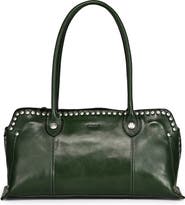 OLD TREND Soul Genuine Leather Studded Structured Shoulder Bag