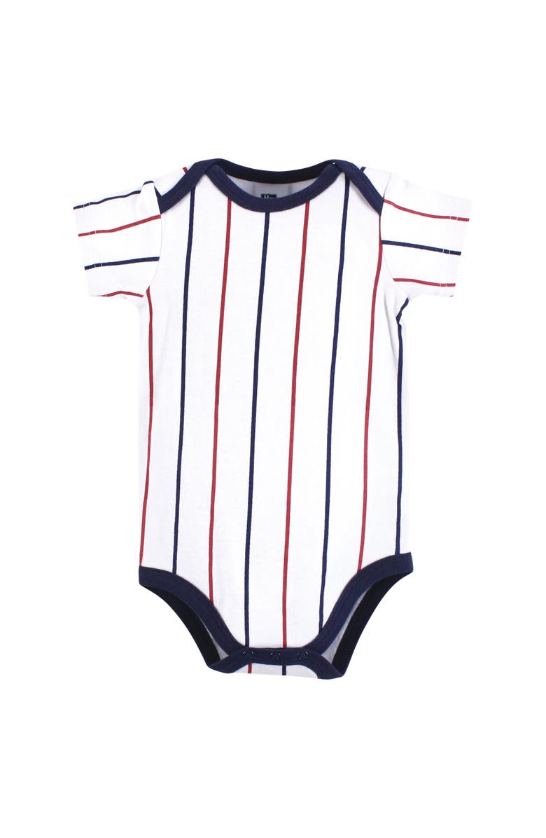 Hudson Baby Little Soft Cotton All-in-One Outfits, Set of 3, Alternate, color, Mommy's All Star