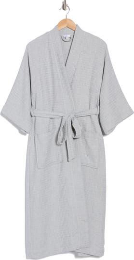 Midi Waffle Knit Robe