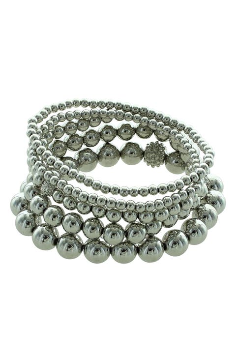 Tandy Beaded Wrap Bracelet