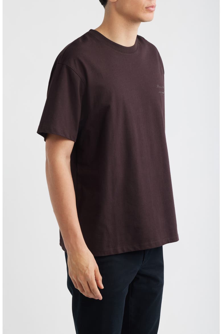 X McLaren Stirling Cotton T-Shirt, Alternate, color, CHOCOLATE BROWN