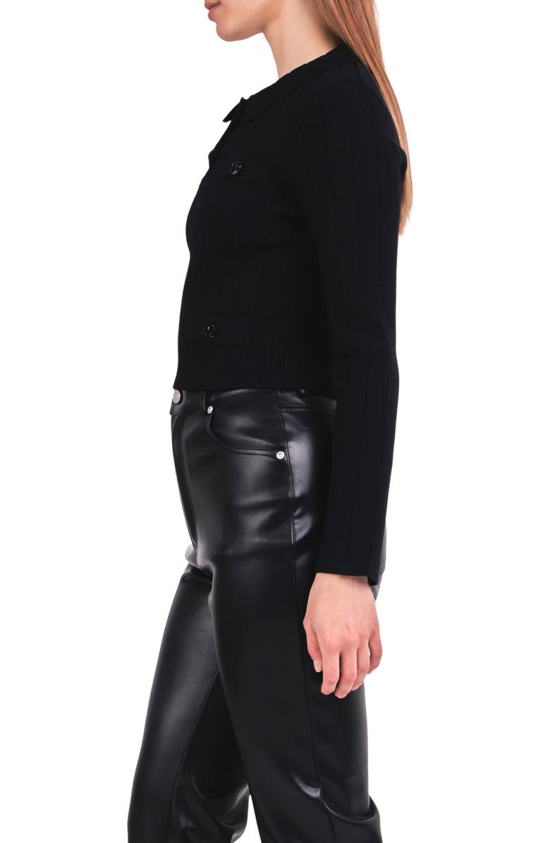 Endless Rose Rib Button Accent Knit Top, Alternate, color, 