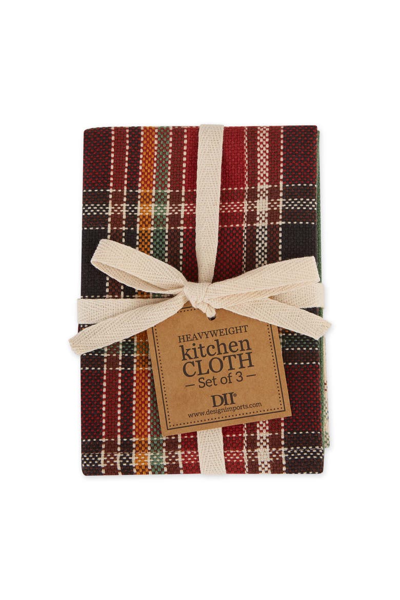 Neck Of The Woods Heavyweight Essentials Dishcloth Set of 3, Alternate, color, Neck of the Woods