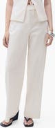 MANGO Straight Leg Pants