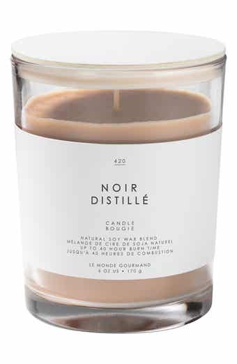 LE MONDE GOURMAND Noir Distillé Candle