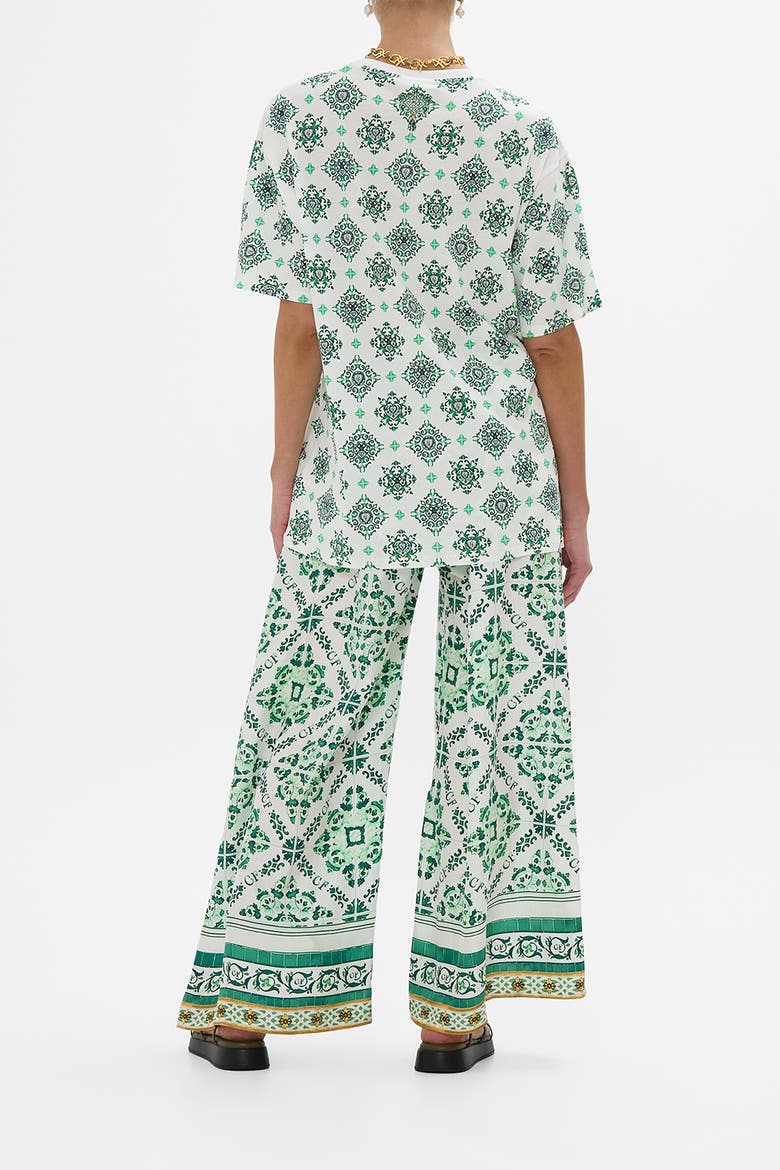 Tuck Front Pant Corridor Of Calm, Alternate, color, Corridor Of Calm
