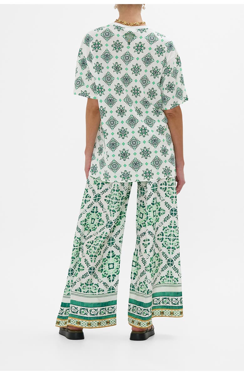 Camilla Tuck Front Pant Corridor Of Calm, Alternate, color, 
