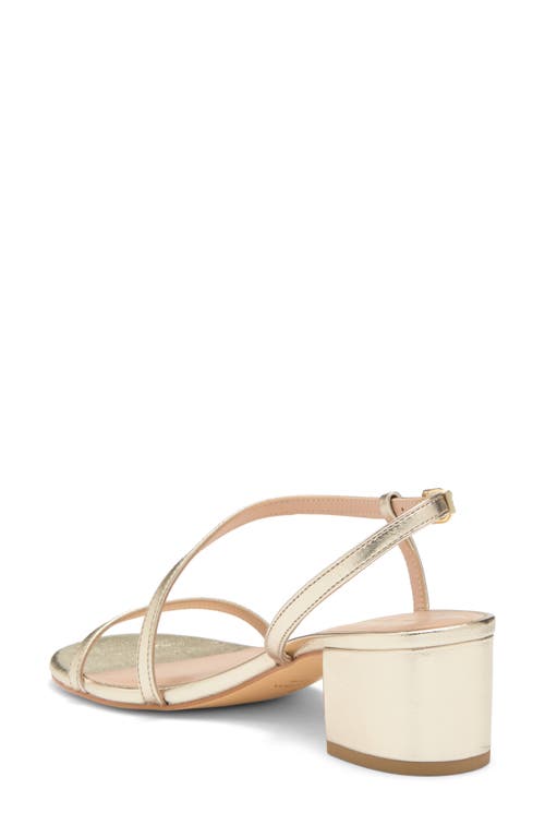 Stuart Weitzman Aliza Block Heel Sandal