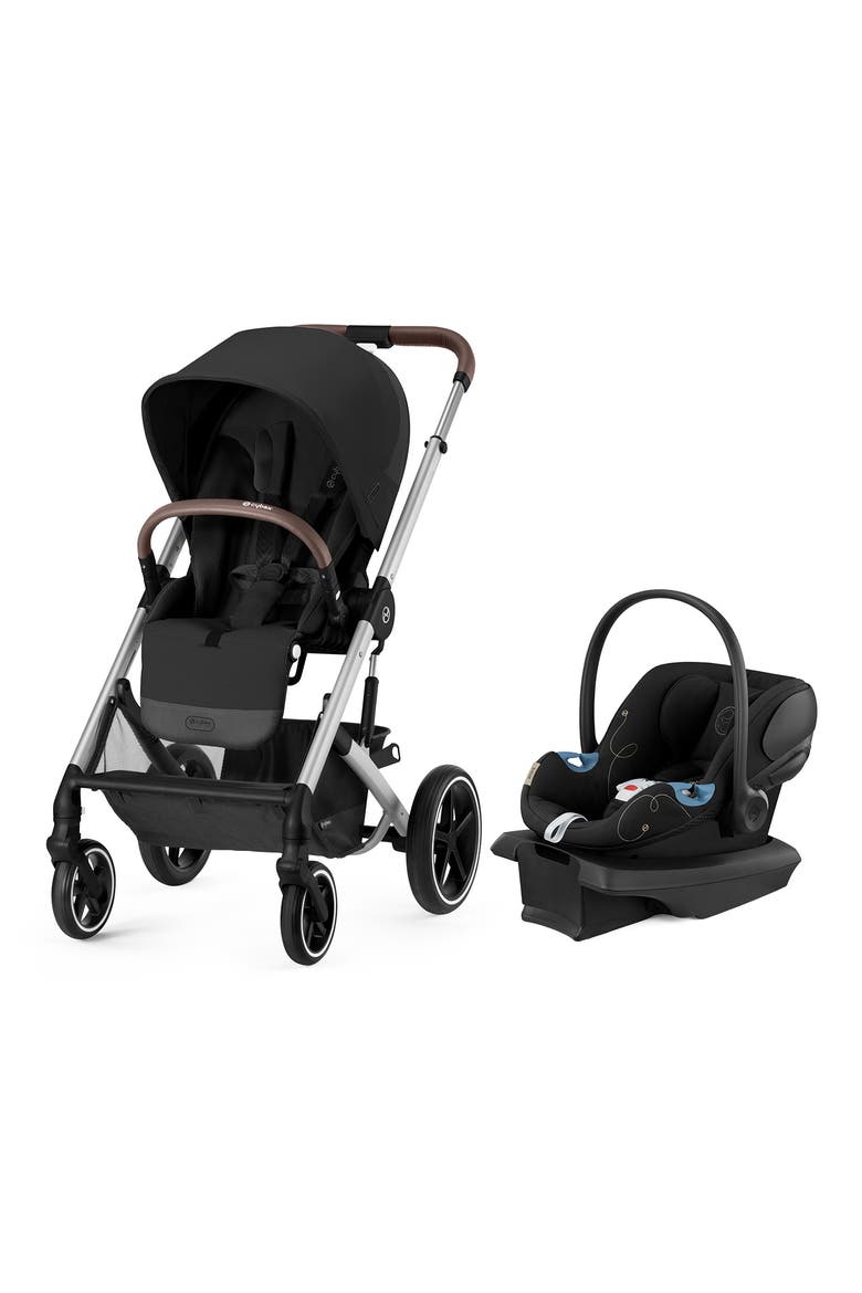 Balios S Lux Stroller + Aton G Infant Car Seat Travel System, Main, color, MOON BLACK