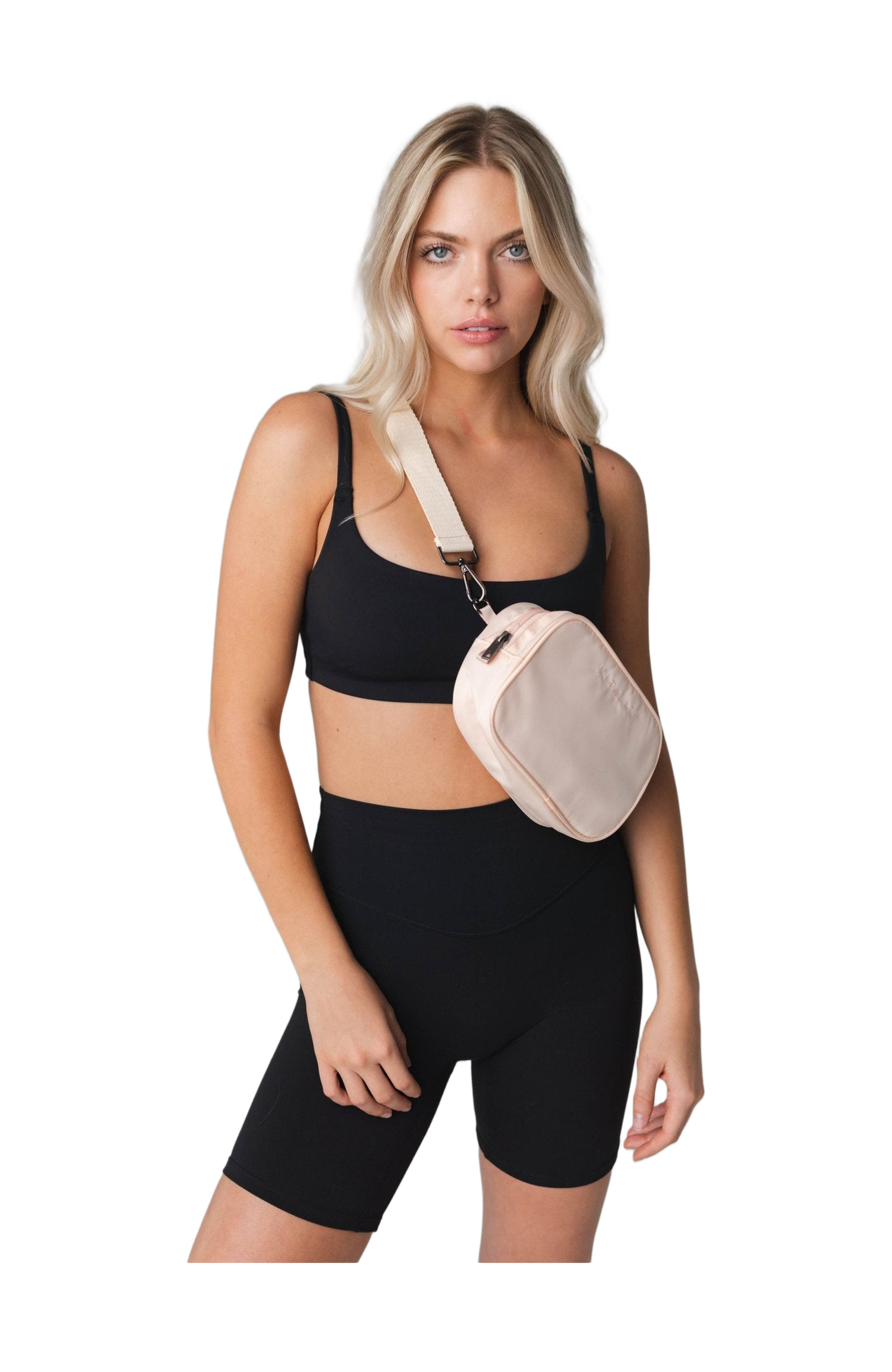 Vitality Vital Bum Bag, Alternate, color, Pearl