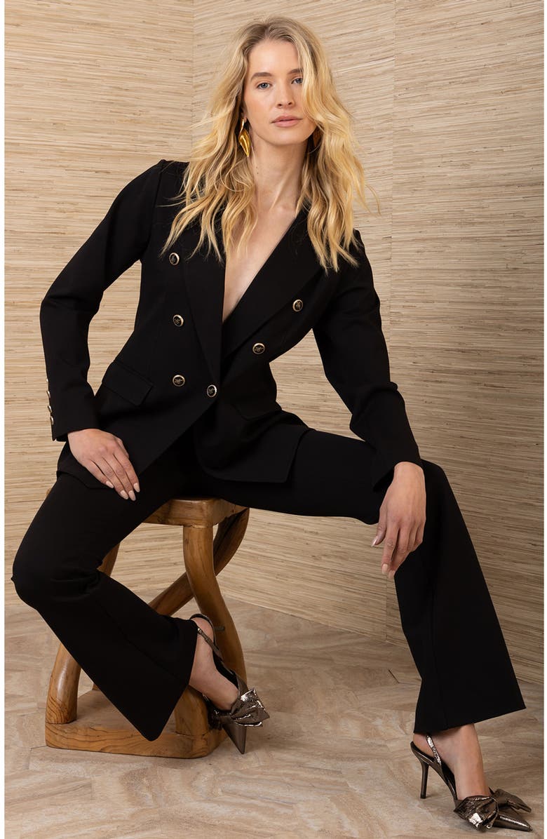 Hale Bob Taytum Stretch Jacket, Alternate, color, Black