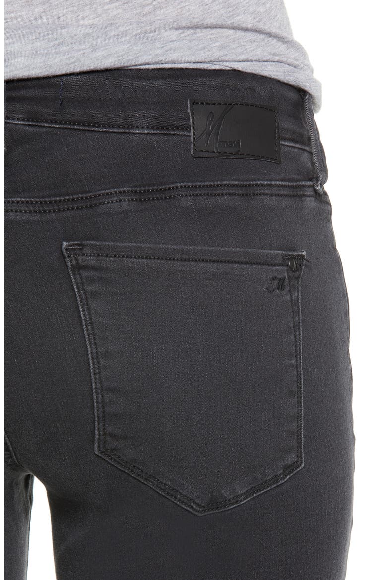Alexa Mid Rise Skinny Jeans, Alternate, color, DARK SMOKE SUPERSOFT
