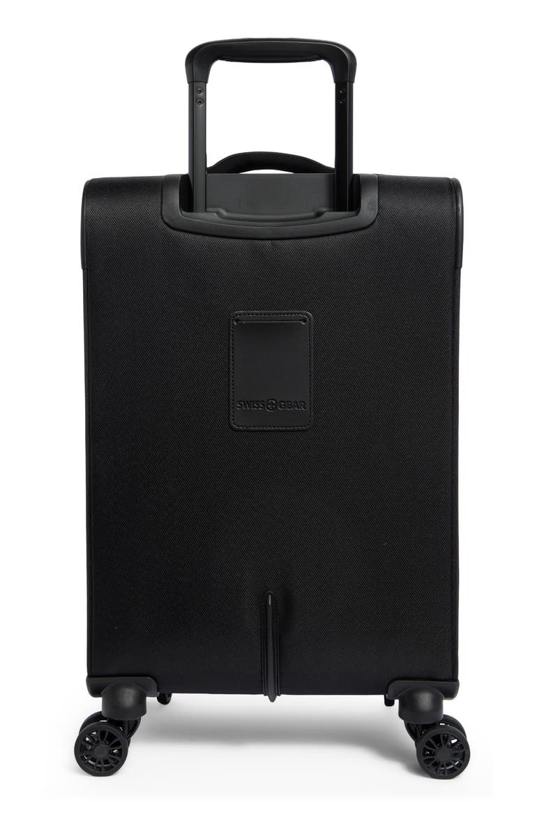 19-Inch Softside Spinner Carry-On Luggage, Alternate, color, BLACK