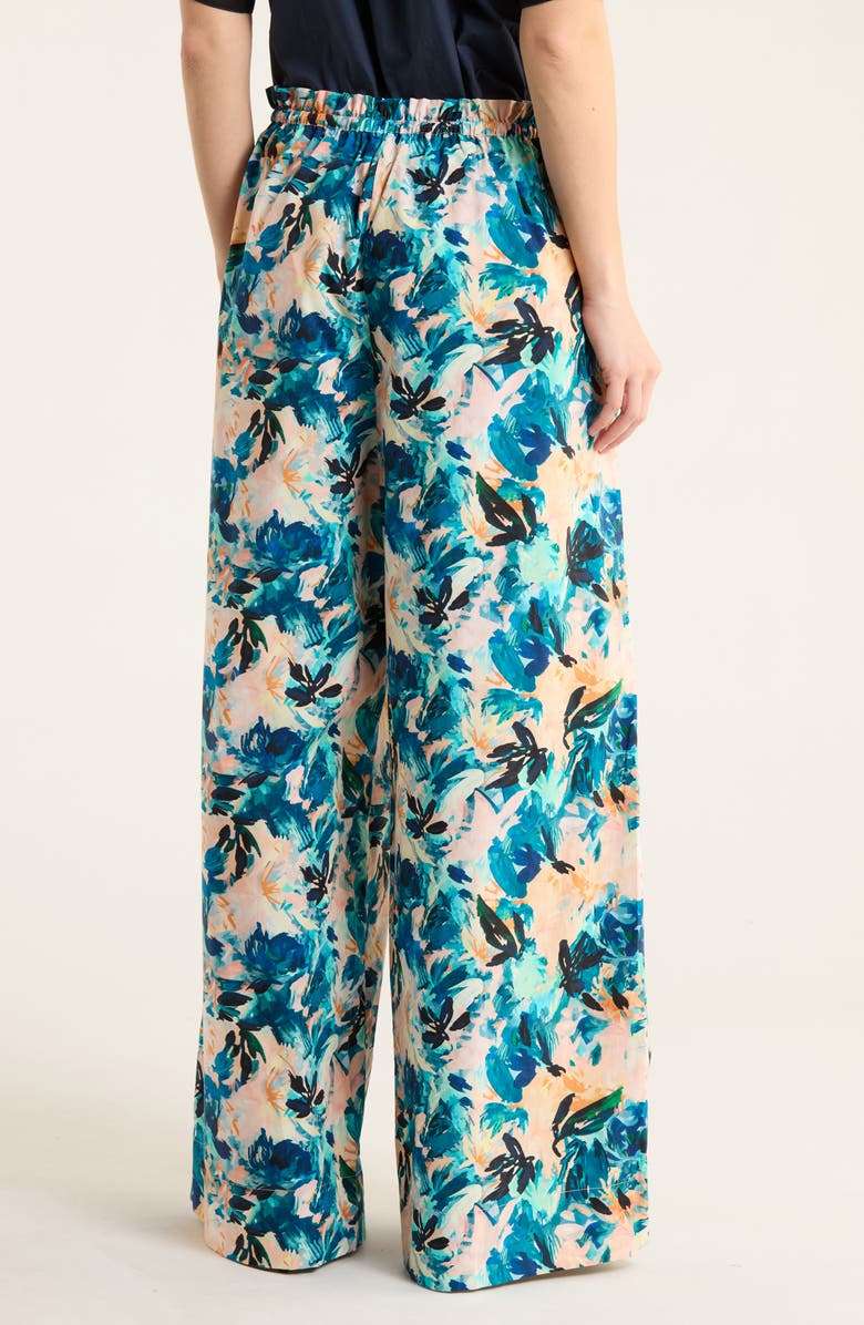 Ulla Johnson Sawyer Floral Cotton Wide Leg Pants, Alternate, color,