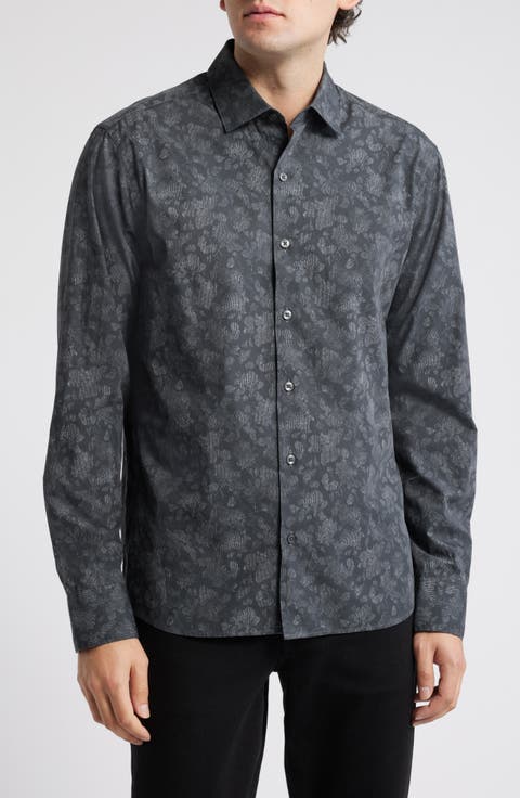 Gideon Floral Button-Up Shirt