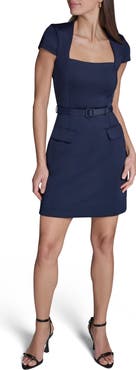 BCBG Scuba Crepe Minidress