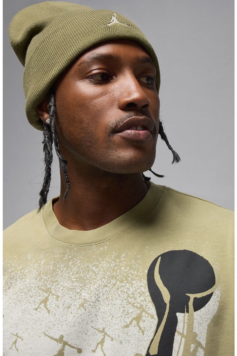 Reissue Oversize Graphic T-Shirt, Alternate, color, MEDIUM KHAKI/ BLACK/ BLACK