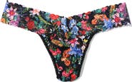 Hanky Panky Print Low Rise Thong