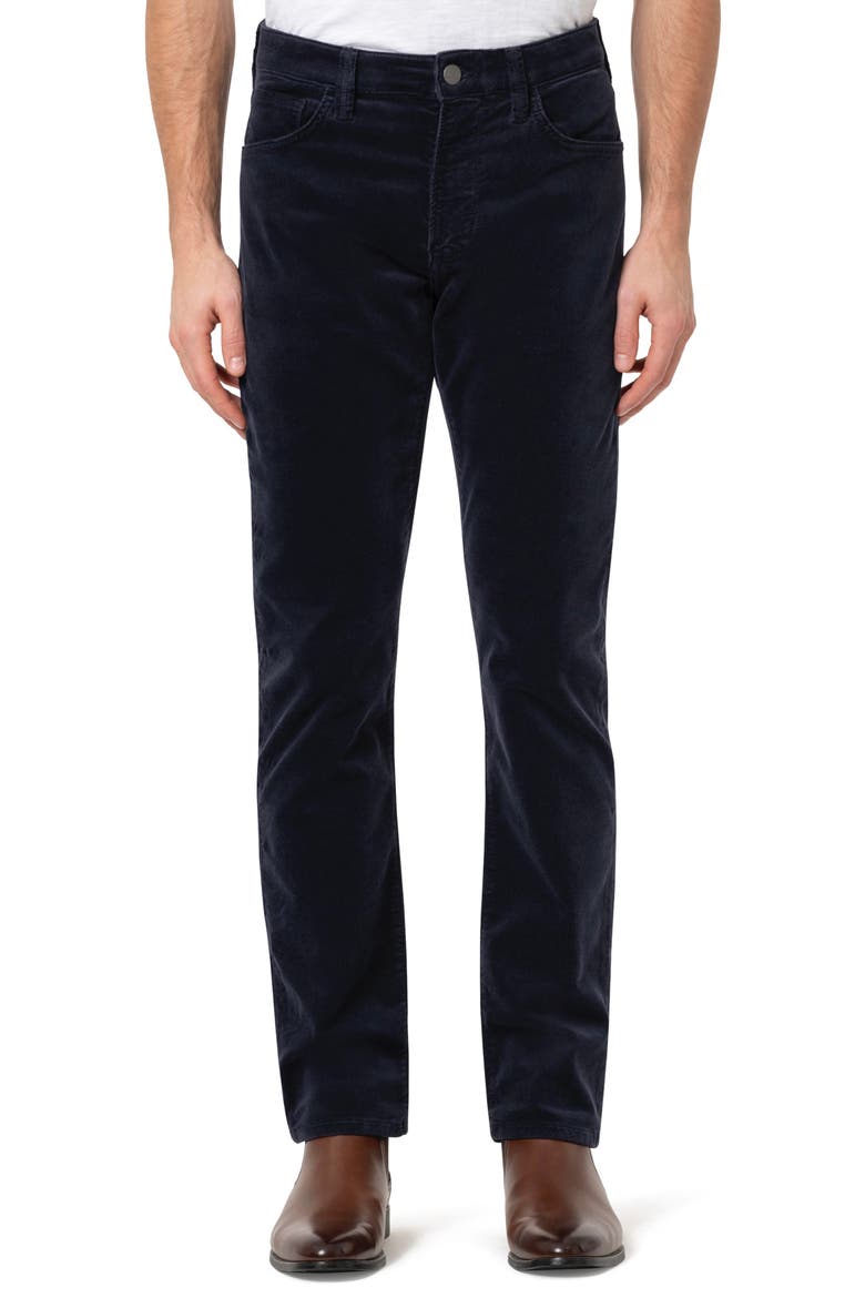 Courage Straight Leg Corduroy Pants, Main, color, NAVY CORD
