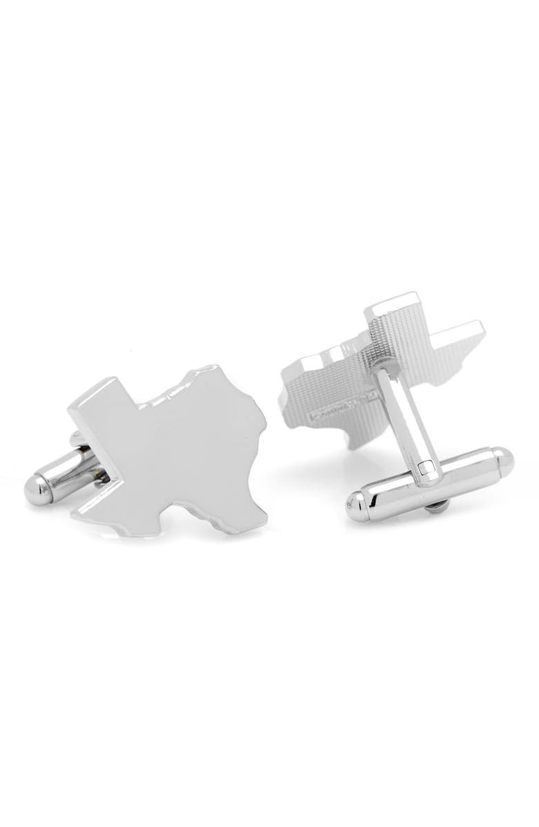 Cufflinks, Inc. 'Texas' Cuff Links, Alternate, color, Silver
