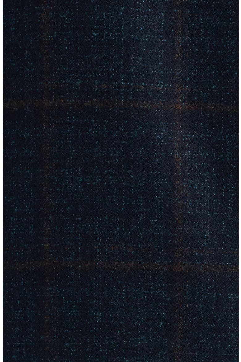 Esprit Deco Check Wool Mélange Sport Coat, Alternate, color, DARK TEAL
