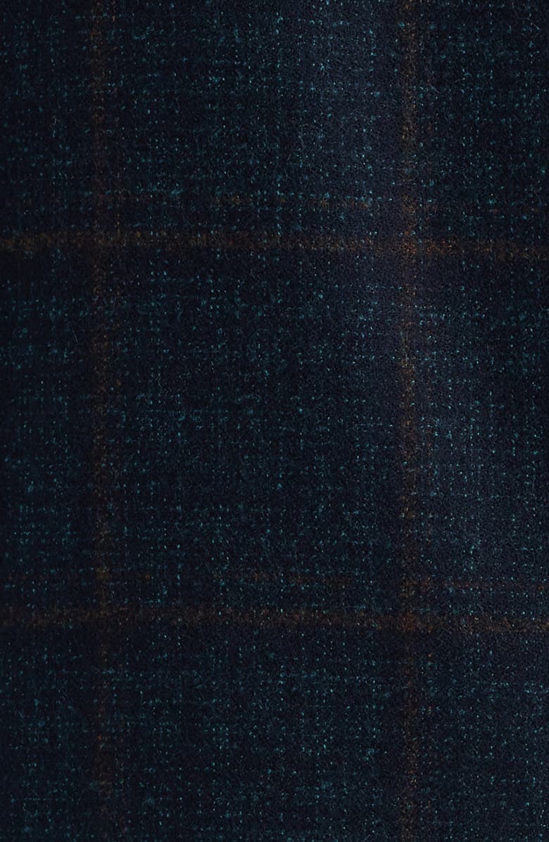 Jack Victor Esprit Deco Check Wool Mélange Sport Coat, Alternate, color, Dark Teal