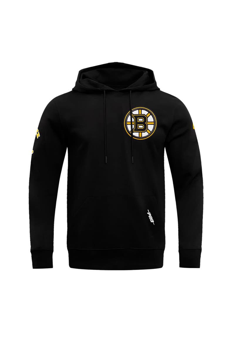 Men's Pro Standard Black Boston Bruins Classic Pullover Hoodie, Alternate, color, Black
