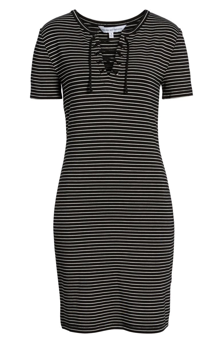 cupcakes and cashmere Destiny Sheath Dress, Alternate, color,