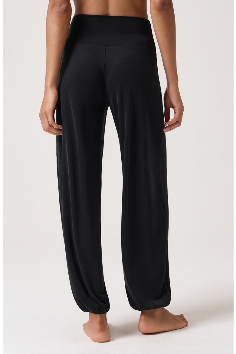Karma High Waist Jogger Pants, Alternate, color, BLACK
