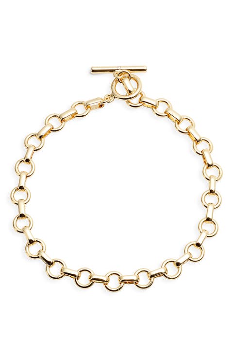 Rolo Chain Link Bracelet