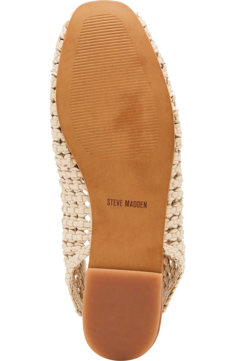 Steve Madden Rumi Slingback Flat, Alternate, color, Bone Leather