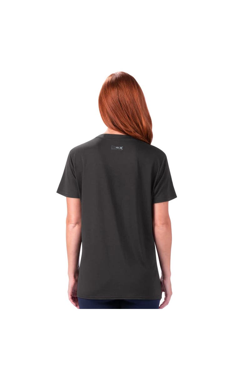 G-III 4HER BY CARL BANKS Women's G-III 4Her by Carl Banks Black Detroit Lions Jacey Performance Tri-Blend T-Shirt, Alternate, color, Black