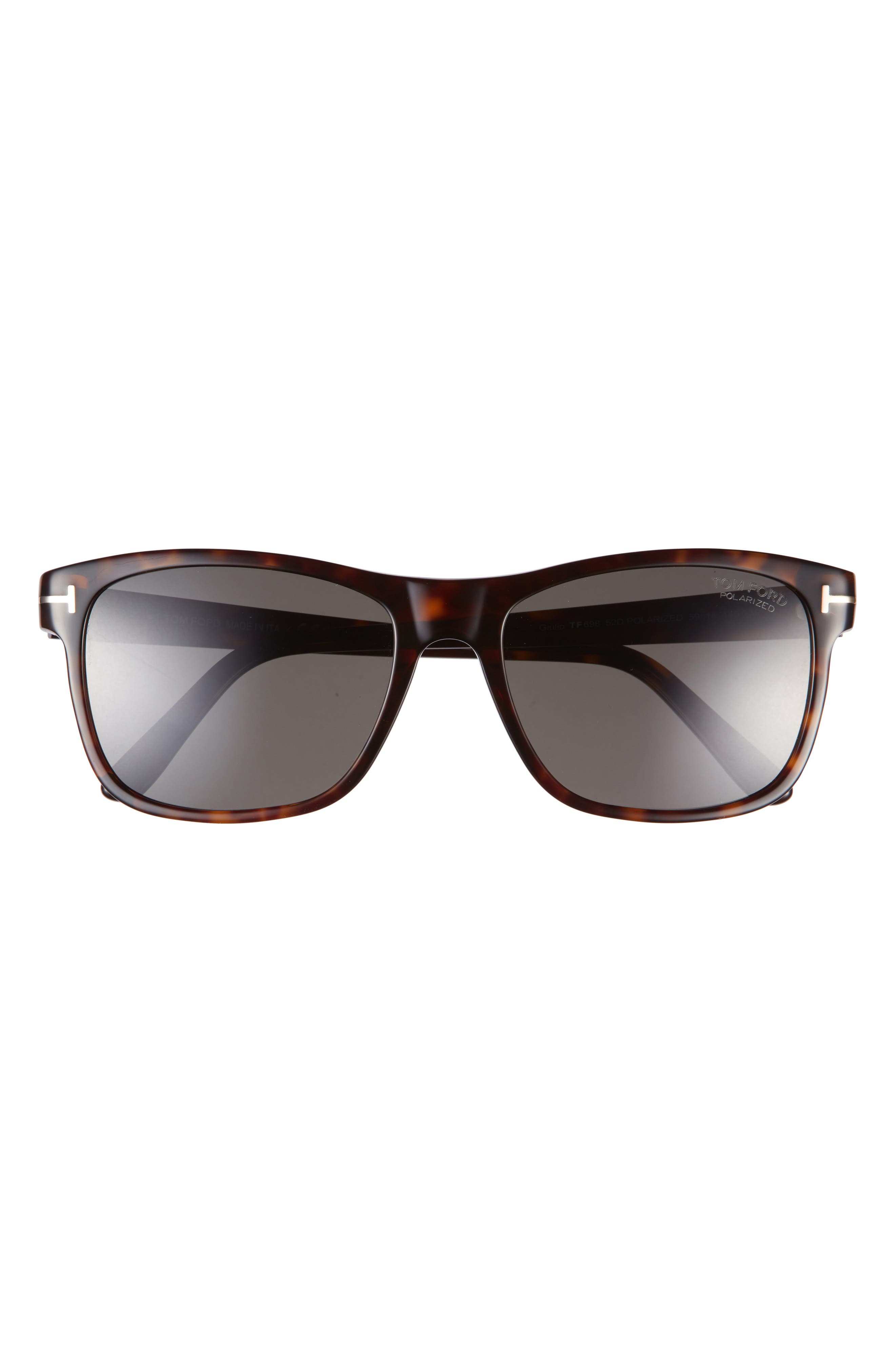 Giulio 59mm Polarized Square Sunglasses