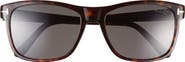 TOM FORD Giulio 59mm Polarized Square Sunglasses
