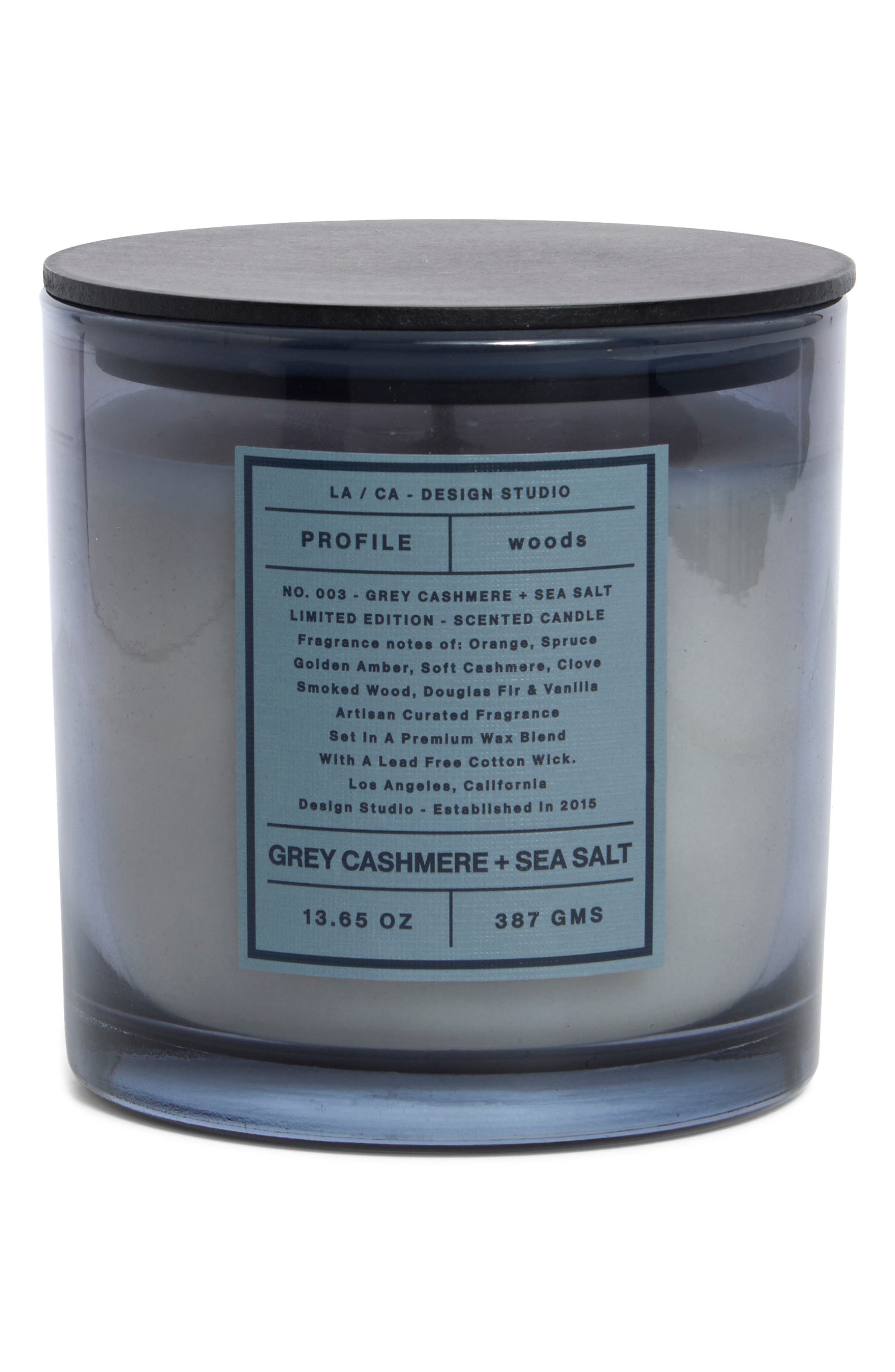PORTOFINO CANDLES Grey Cashmere & Sea Salt Candle