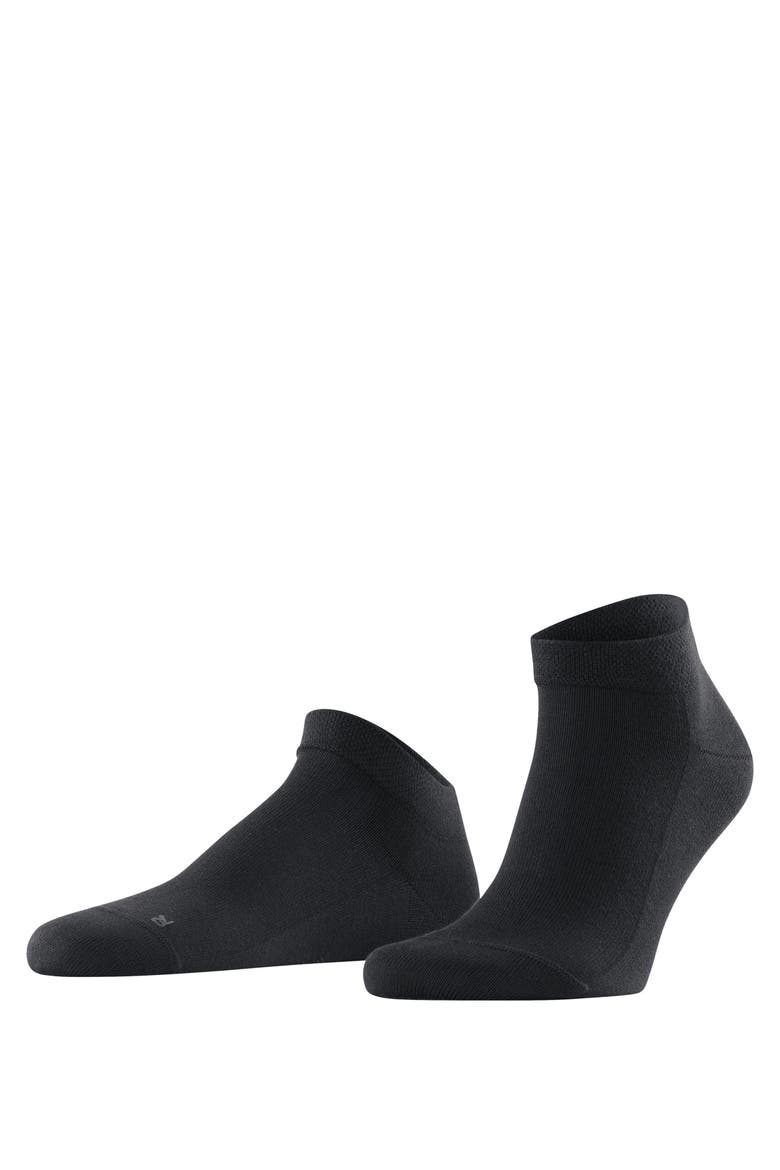 Sensitive London Sneaker Socks for Diabetics, Main, color, Black
