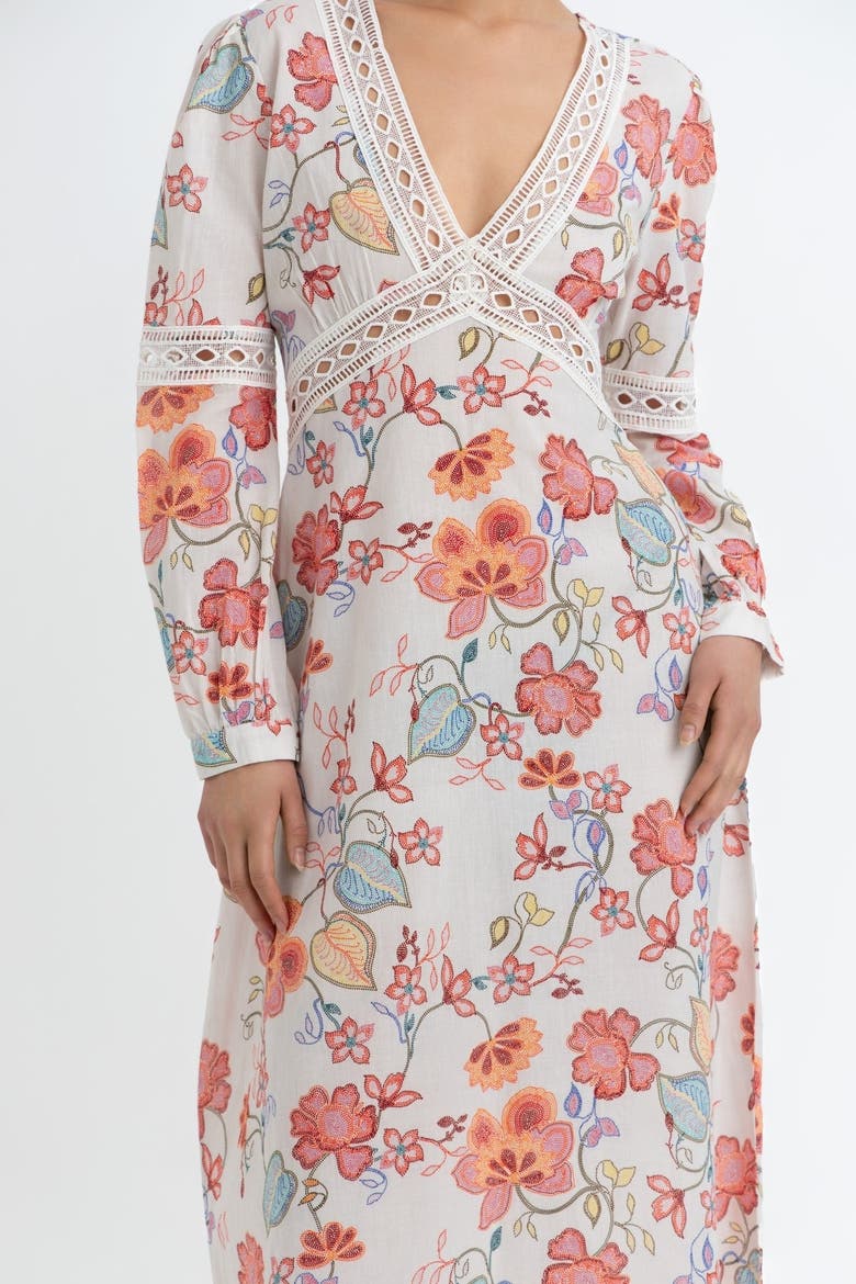 Evelyn Dress, Alternate, color, Blue Floral