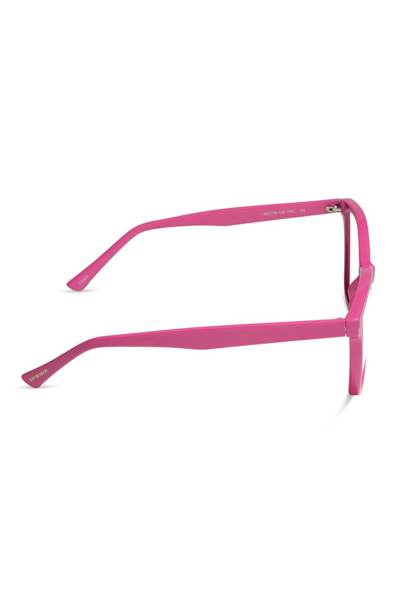 Leah Blue Light Blocking Reading Glasses, Alternate, color, BUBBLEGUM PINK