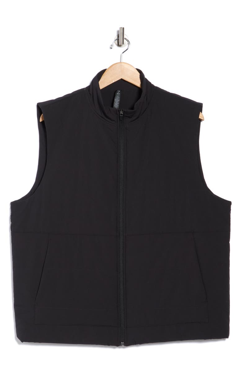 Z by Zella Sprint Insulated Vest, Alternate, color, Black Caviar