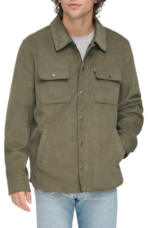 Cotton Corduroy Shacket