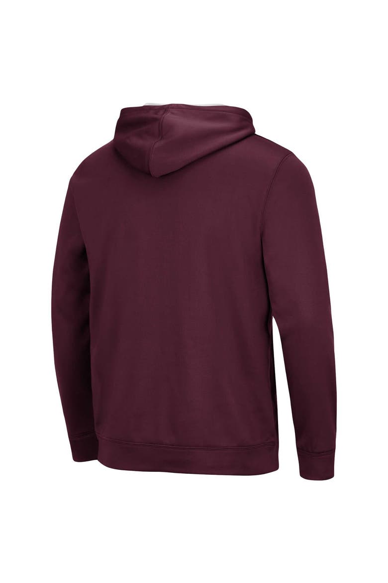 Men's Colosseum Maroon UChicago Maroons Resistance Pullover Hoodie, Alternate, color, Maroon